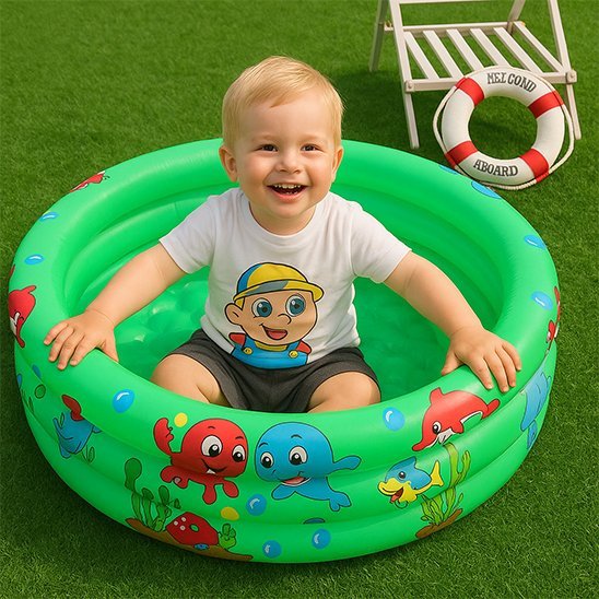 Piscine gonflable enfant | La joie de l'eau à portée de jardin - Mon Premier Jouet