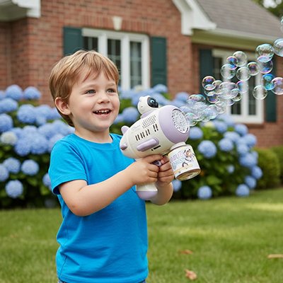 Pistolet à bulles