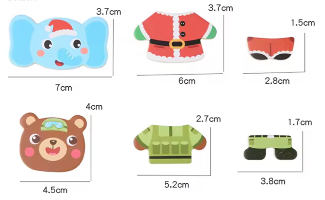 Puzzle Montessori en Bois – Animaux -72 pièces | Jouet Éducatif en Bois Naturel dès 2 ans