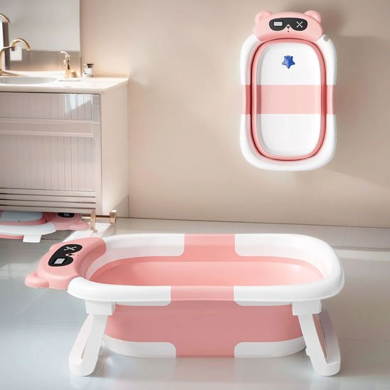 Baignoire bébé pliable | Thermosafe Panda - Mon Premier Jouet