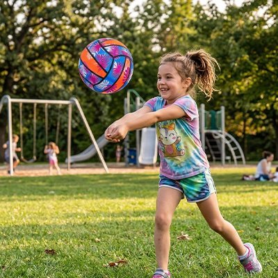 Ballon volley Haute Performance | Conçu pour les petites mains Taille 5 - Mon Premier Jouet
