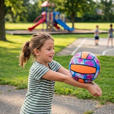 Ballon volley Haute Performance | Conçu pour les petites mains Taille 5 - Mon Premier Jouet