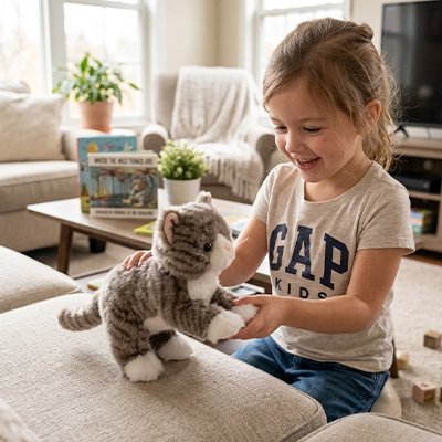 Chats peluche 