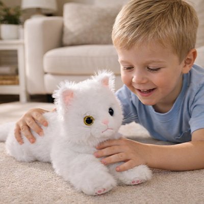Chats peluche 
