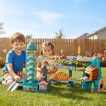Circuit voiture enfant | Aventure Racing - Mon Premier Jouet