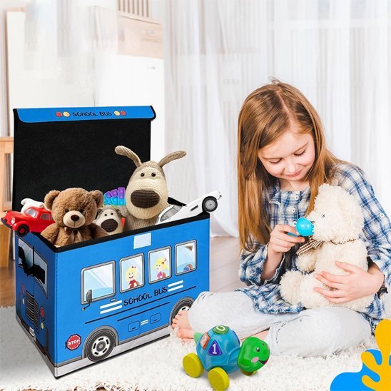 Coffre a jouet | Rangement Design 38*25*25cm - Mon Premier Jouet