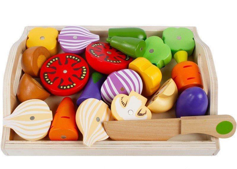 Dinette en bois | Fruits et Légumes à Découper - Mon Premier Jouet