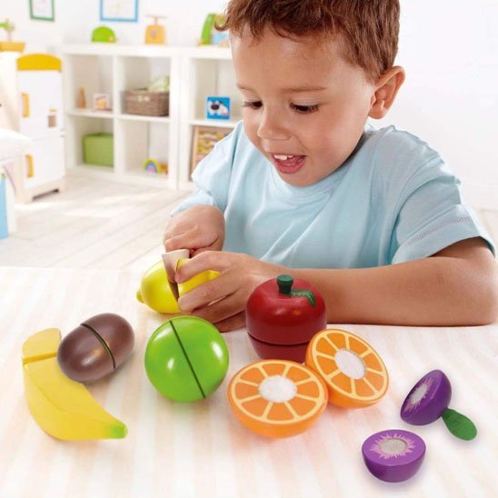 Dinette en bois | Fruits et Légumes à Découper - Mon Premier Jouet