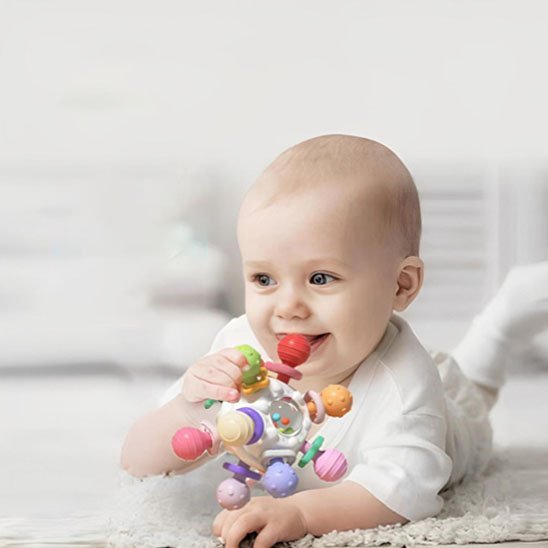 Hochet bébé | Boule d'activité Sensoriel - Mon Premier Jouet