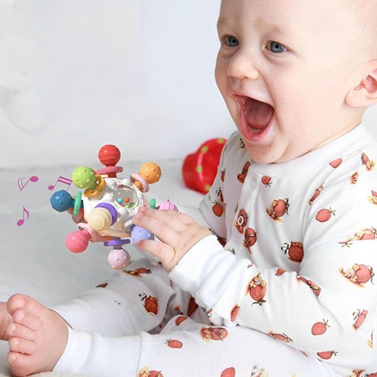 Hochet bébé | Boule d'activité Sensoriel - Mon Premier Jouet