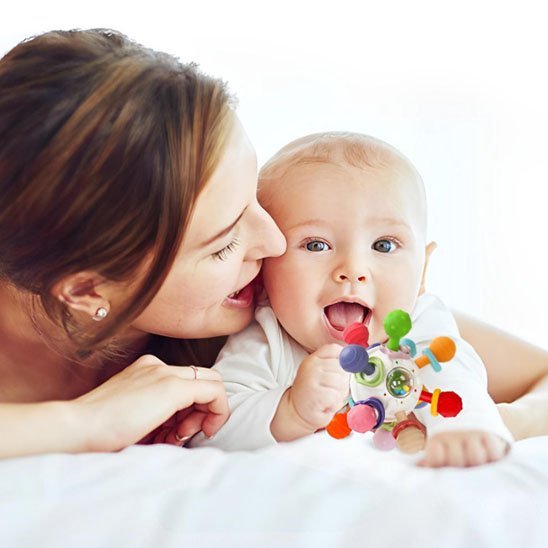 Hochet bébé | Boule d'activité Sensoriel - Mon Premier Jouet