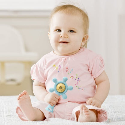 Hochet bébé éveil sensoriel | Naturel & Coloré - Mon Premier Jouet