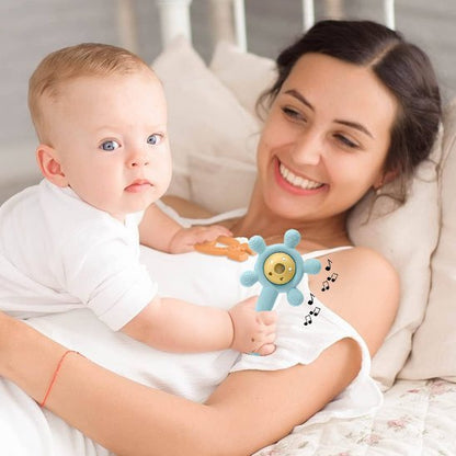 Hochet bébé éveil sensoriel | Naturel & Coloré - Mon Premier Jouet