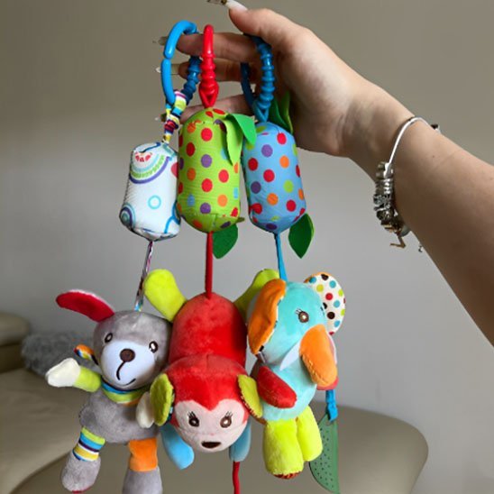 Hochet bébé | Pendentif Sensoriel Apaisant - Mon Premier Jouet