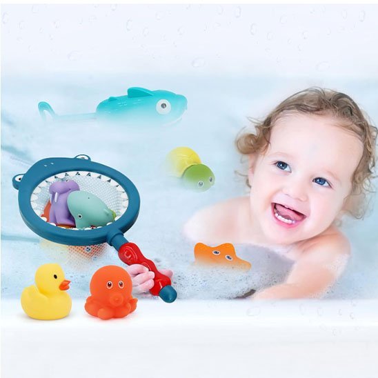 Jouet baignoire bebe AquaCatch | Bain 6‑24 mois éveil sensoriel - Mon Premier Jouet