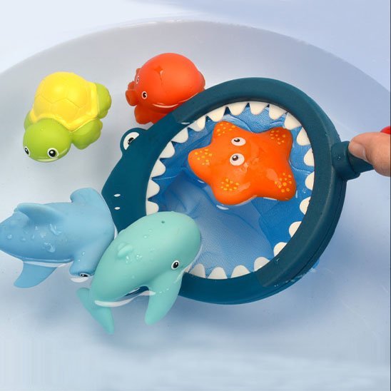 Jouet baignoire bebe AquaCatch | Bain 6‑24 mois éveil sensoriel - Mon Premier Jouet