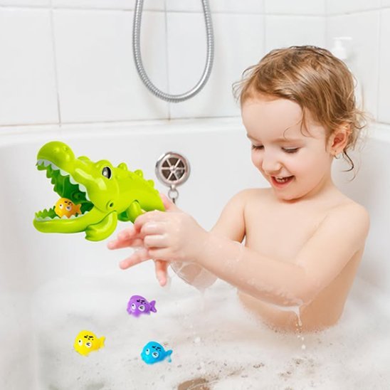 Jouet baignoire bebe | Crocodile - Mon Premier Jouet