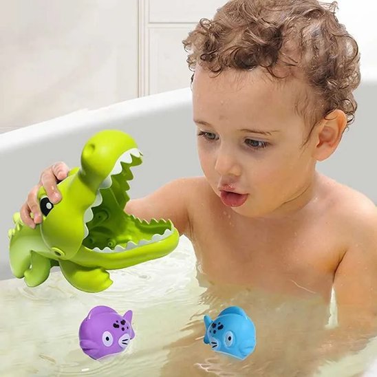 Jouet baignoire bebe | Crocodile - Mon Premier Jouet