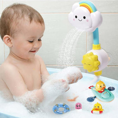 Jouet baignoire bebe Nuage | Jouet de Bain Doux et Sûr - Mon Premier Jouet