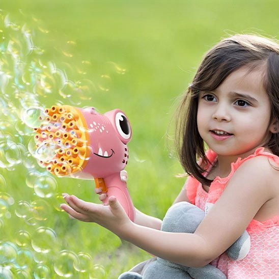 Jouet Baignoire bebe | Pistolet à Bulles Dinosaure - Mon Premier Jouet