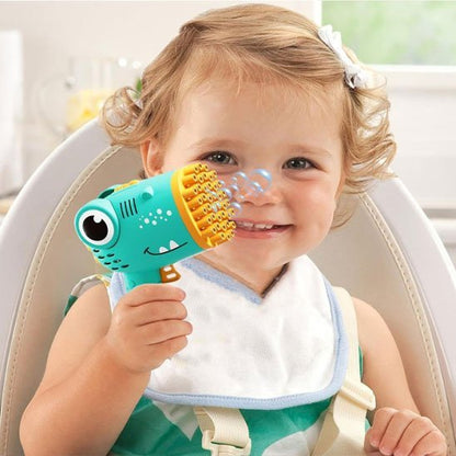 Jouet Baignoire bebe | Pistolet à Bulles Dinosaure - Mon Premier Jouet