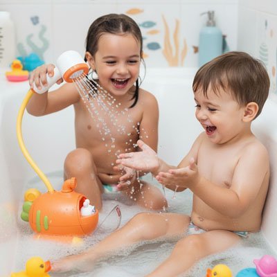 Jouet Baignoire Bébé – Sous - Marin Interactif Circuit d’Eau Coloré Sans BPA | Jeu Éveil & Sécurité 6‑24 mois - Mon Premier Jouet