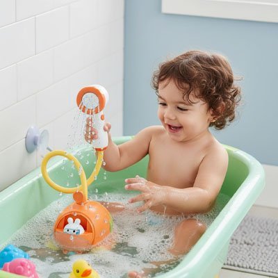 Jouet Baignoire Bébé – Sous - Marin Interactif Circuit d’Eau Coloré Sans BPA | Jeu Éveil & Sécurité 6‑24 mois - Mon Premier Jouet