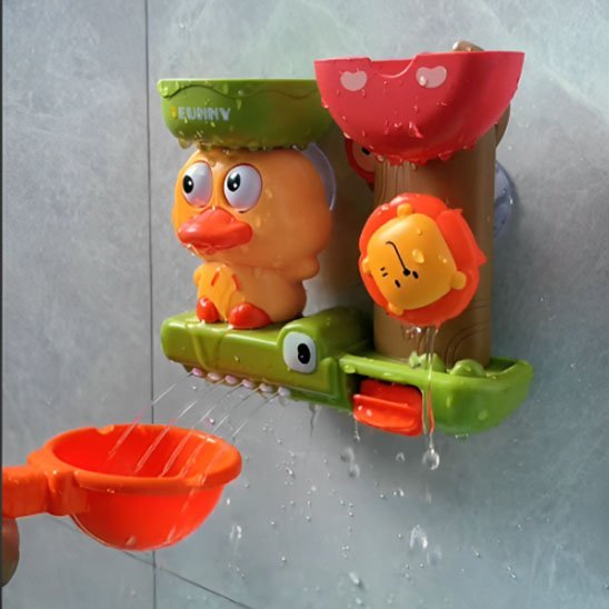 Jouet de Bain Bébé Circuit d'eau Canard – Bain Ludique Sans BPA | Jeu Baignoire Éveil et Sécurité 6‑24 mois - Mon Premier Jouet