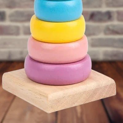 Jouet en Bois - WoodenToys™ - Tour Macaron - Mon Premier Jouet