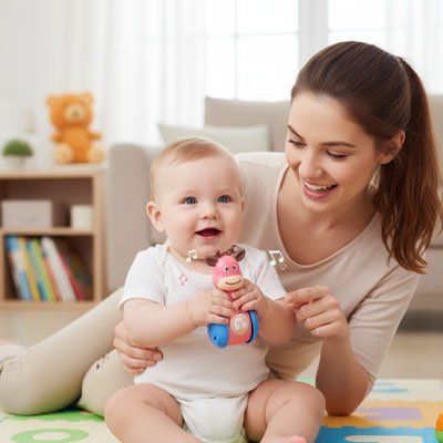 Jouet eveil bebe | Sensoriel Interactif - Mon Premier Jouet