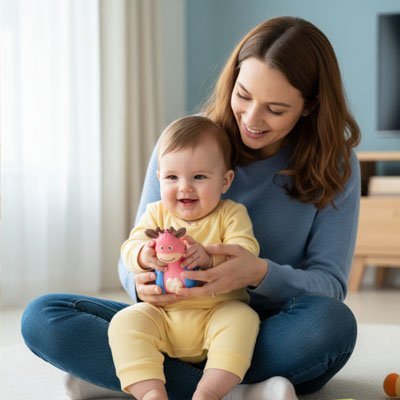 Jouet eveil bebe | Sensoriel Interactif - Mon Premier Jouet