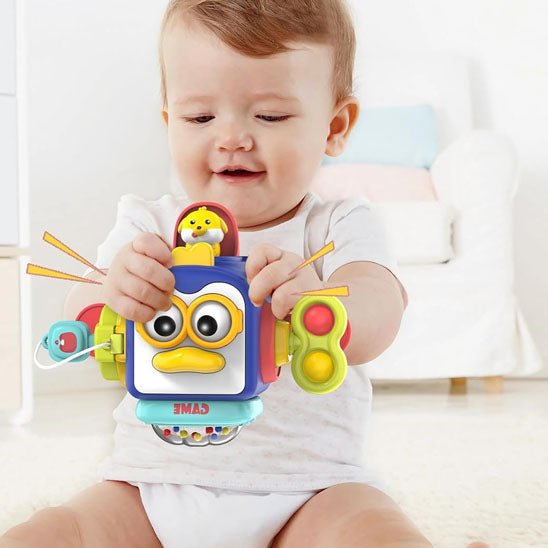 Jouet Montessori - Cube d'activité - Mon Premier Jouet