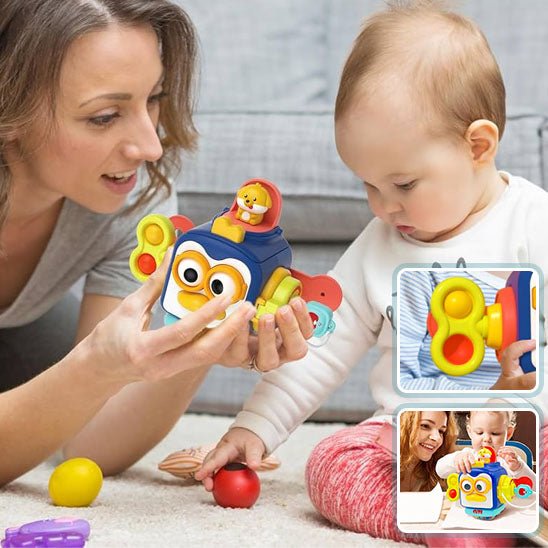 Jouet Montessori - Cube d'activité - Mon Premier Jouet