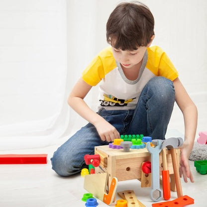 Jouet Montessori | Établi en bois éducatif enfants - Mon Premier Jouet