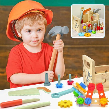 Jouet Montessori | Établi en bois éducatif enfants - Mon Premier Jouet
