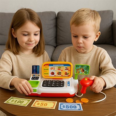 Jouet pour bébé | Caisse enregistreuse Éducative - Mon Premier Jouet