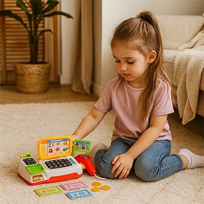 Jouet pour bébé | Caisse enregistreuse Éducative - Mon Premier Jouet