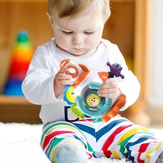 Jouet pour bébé |Cube Éveil Coloré - Mon Premier Jouet