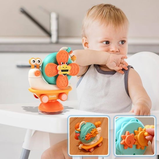 Jouet pour bébé | Escargot Rigolo - Mon Premier Jouet