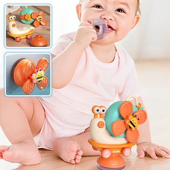Jouet pour bébé | Escargot Rigolo - Mon Premier Jouet
