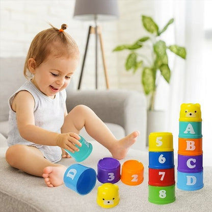 Jouet pour bébé | Gobelets Empilables Colorés - Mon Premier Jouet