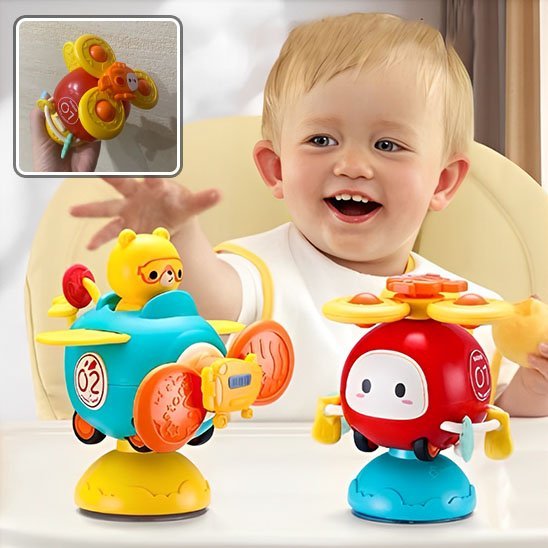 Jouet pour bébé sensoriel | L'hélicoptère Éducatif - Mon Premier Jouet