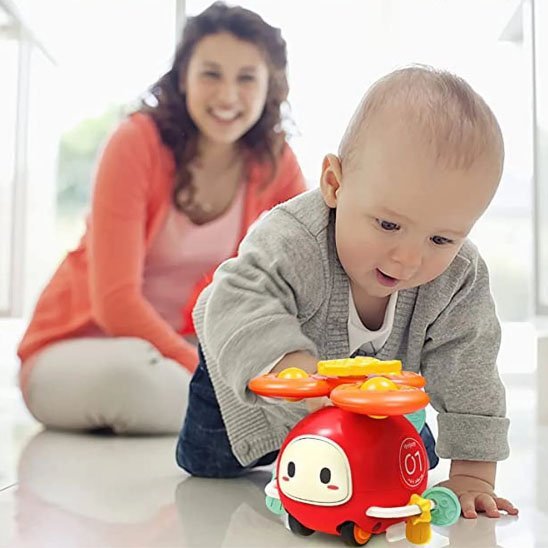 Jouet pour bébé sensoriel | L'hélicoptère Éducatif - Mon Premier Jouet