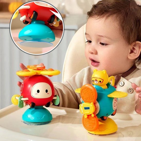 Jouet pour bébé sensoriel | L'hélicoptère Éducatif - Mon Premier Jouet