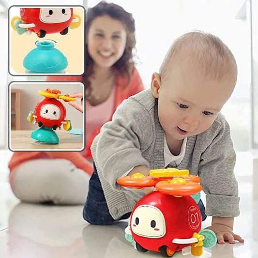 Jouet pour bébé sensoriel | L'hélicoptère Éducatif - Mon Premier Jouet
