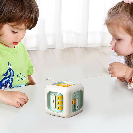 Jouets d’Éveil Bébé | Cube d'activités multi - sensoriel - Mon Premier Jouet