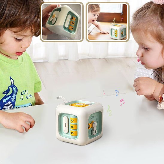 Jouets d’Éveil Bébé | Cube d'activités multi - sensoriel - Mon Premier Jouet