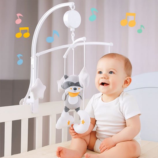 Mobile bebe | Musical Apaisant - Mon Premier Jouet