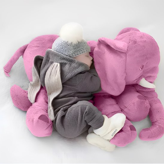 Peluche Éléphant | Doudou Apaisant - Mon Premier Jouet