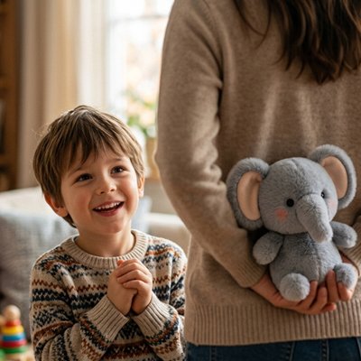 Peluche elephant 